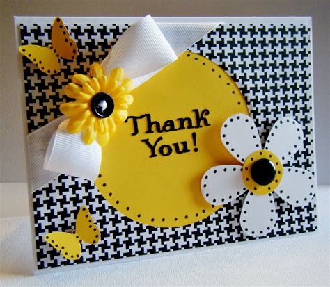 Thank You! | Thank you card design, Creative cards, Cards handmade
