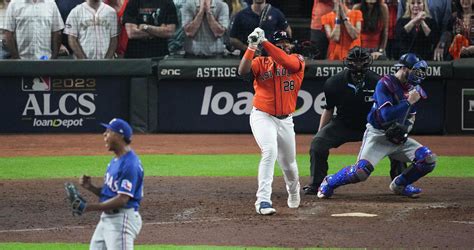 Houston Astros drop ALCS Game 6 to Texas Rangers at home