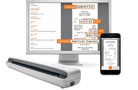 The 8 Best Receipt Scanners and Trackers of 2020 | Neat receipts, Business card scanner, Digital ...