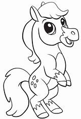 Cute Baby Horse Coloring Pages At TANRYDERBLOG Blog sketch template