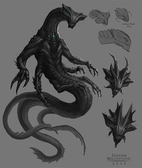 Image associée Dark Creatures, Alien Creatures, Fantasy Creatures Art ...