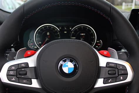 Take a look at this defined, aggressive steering wheel of the M5 Competition! #m5comp #bmw ...