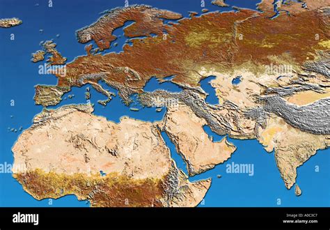 Map Of Europe North Africa And West Asia - Dorita Kara-Lynn