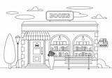 Bookstore coloring page  Free Printable Coloring Pages sketch template