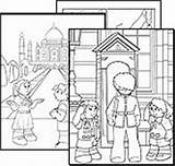 Coloring Pages With Color Guide sketch template