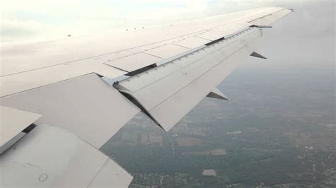 United Airlines Boeing 767-300 landing into ORD Chicago - Excellent Flap and Wing View - YouTube