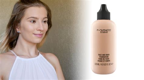 Mac Face And Body Foundation Review And Tutorial On How To Use It And ...