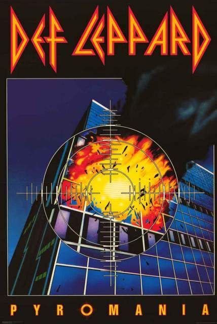 Def Leppard Pyromania Album Cover Poster 24x36 | Def leppard poster ...