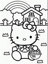 Free Printable Hello Kitty Coloring Pages For Kids sketch template
