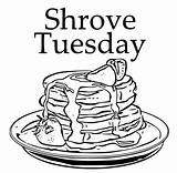 Shrove Tuesday Pancake Day coloring Pages  ColoringLib sketch template
