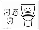 12 Toilet Training Coloring Pages  Fun Free PDF Printables sketch template