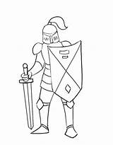 Knight Coloring Pages Free Printable PDF sketch template