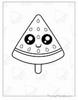 20 Watermelon Coloring Pages Free PDF Printables sketch template