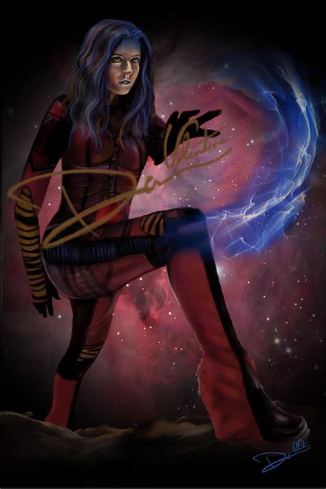 Illyria the God King Painting (Poster Print) by Cordy5by5 on DeviantArt