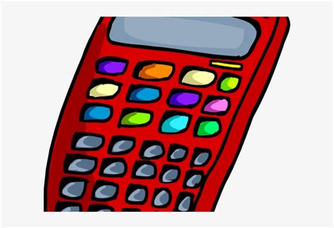 Calculator Clipped Rev - Calculator Clipart Png, Transparent Png - vhv - Clip Art Library