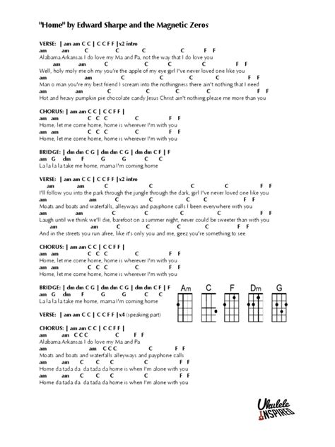 Home - Edward Sharp | PDF | Song Structure | Songs