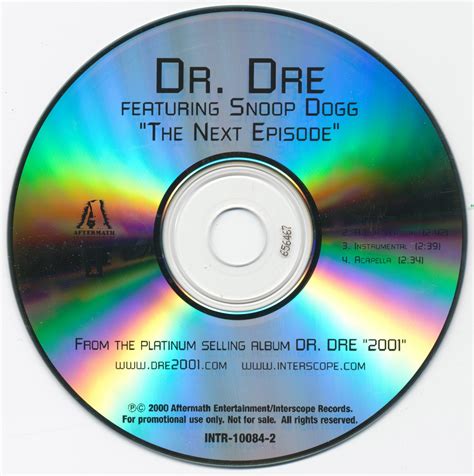 The LB Collection: Dr. Dre - The Next Episode [CDS] 2000