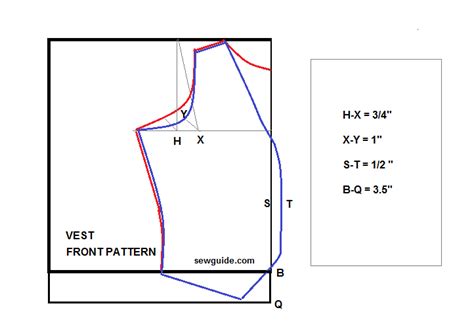 Patrón de costura gratuito para hacer un chaleco simple - Mi Máquina de Coser