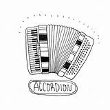 Printable Coloring Pages With Accordions sketch template