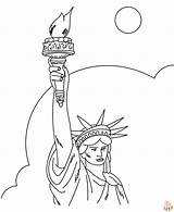 Printable Statue Of Liberty Coloring Pages Free sketch template