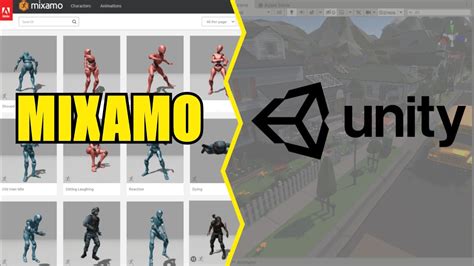 Mixamo Animations to Unity (Tutorial) - YouTube