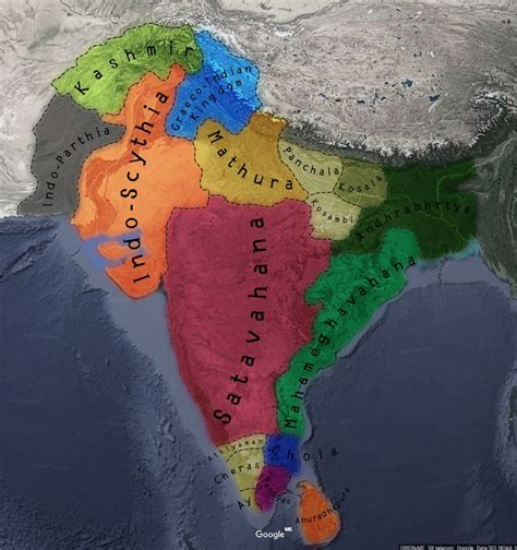 Ancient indian history, Indian history, Ancient india map