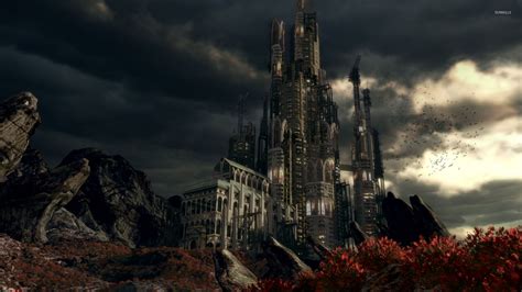 Abandoned dark castle wallpaper - Fantasy wallpapers - #54204