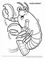 Lobsters Coloring Pages  sketch template