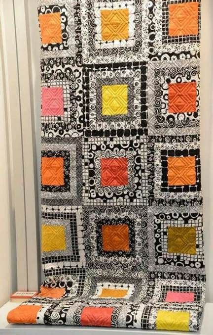 39+ trendy square quilting patterns black white | Quilts, Quilt patterns, Bright quilts