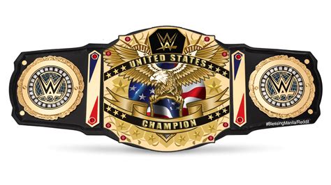 WWE Custom United States Championship Title : r/SquaredCircle