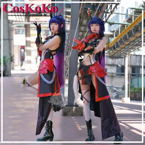 CosKoKo-Raiden-Mei-Cosplay-Anime-Game-Honkai-Impact-3-disfraz-dulce-y-elegante-uniforme-de ...