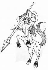 Centaur Coloring Pages Beautiful sketch template