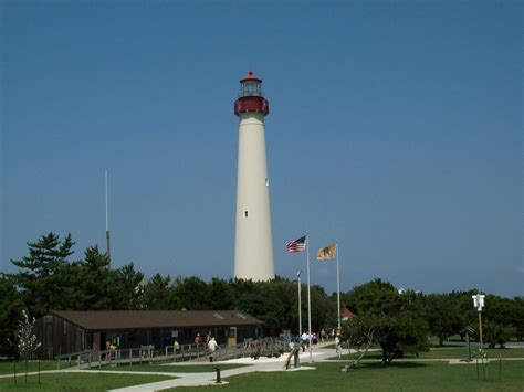 Cape May Lighthouse. Lower Township NJ Cape May Point Lighthouse