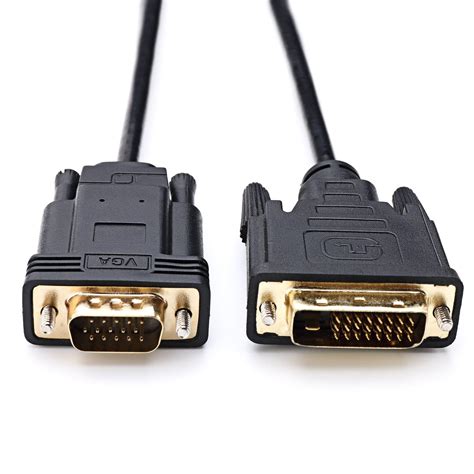 Active DVI to VGA CableDeconn 6FT DVI 24 1 DVID M to VGA Male With Chip ...