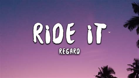 Regard - Ride It (Lyrics) Chords - Chordify