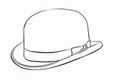 Hat Coloring Pages – Printable FREE sketch template