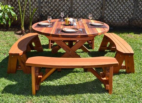 24+ Picnic Table Designs, Plans and Ideas – InspirationSeek.com