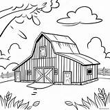 Charming Rustic Barn Coloring Page 63753 51265 sketch template