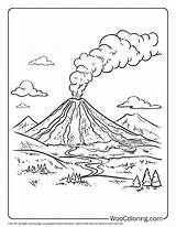 100  Volcano coloring pages Free PDF To Print Woo Coloring sketch template
