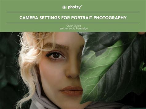 Camera Settings for Portrait Photography - Free Quick Guide | Photzy