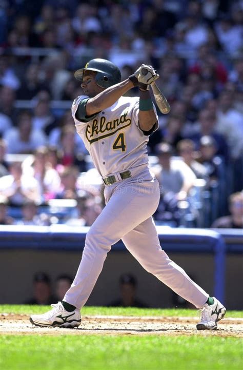 Miguel Tejada Oakland a`s editorial stock photo. Image of base - 139472658