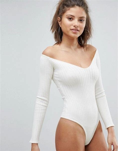 Missguided | Missguided Sweetheart Neck Bodysuit | Bodysuit, Fashion, Clothes