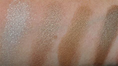 MAC Eyeshadow Swatches - Browns