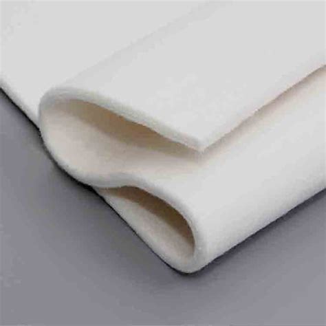 White Felt Fabric - Needle Felt Texture Supplies