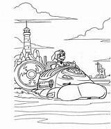 Zuma Paw Patrol Driving Coloring Page  Free Printable Pages sketch template