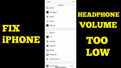 How to fix iPhone headphone volume too low - YouTube