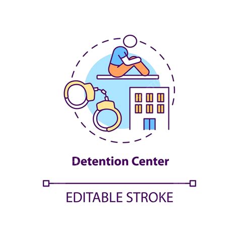 Detention Center Concept Icon System Vector Logo Vector, System, Vector, Logo PNG and Vector ...
