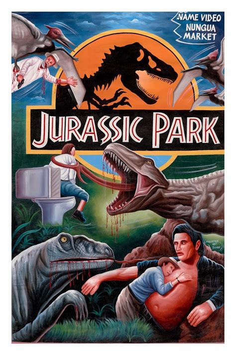 Jurassic Park 1993 Movie Poster