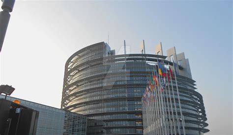 European Parliament, Strasbourg by DeanaRomana on DeviantArt