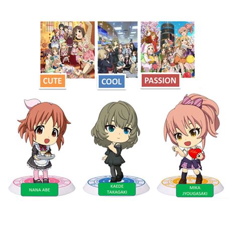 Idolmaster Cinderella Girls Mini-Figure Set